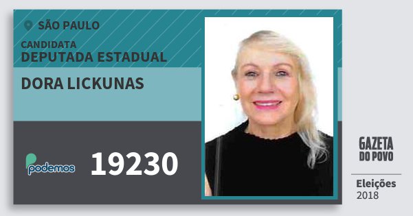 Candidata Dora Lickunas